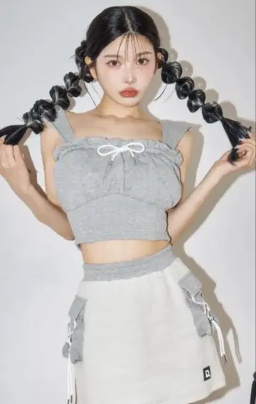 Darich 코르셋 후드 맨투맨 상의
