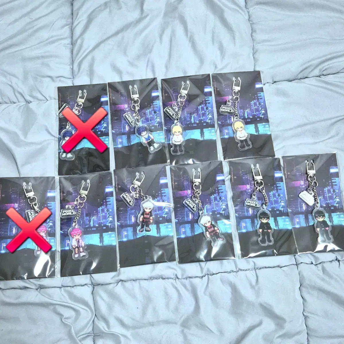 激安ブランド PLAVE | on Keyring World Pixel PLAVE (Sealed) 플레이브 バッグ・財布