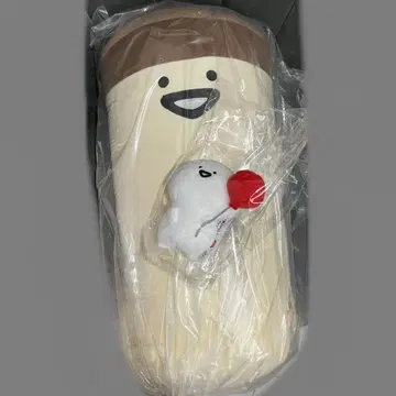 문구와 함께 봉제 인형 XL 프리미엄 DX 푸딩 씨 온크레
