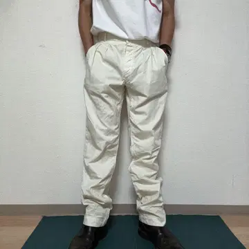 MHL. 마가렛 호웰 2턱 코튼 슬랙스 팬츠 2 얇은 소재
