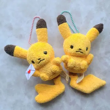포켓몬 센터 피카츄 페어 마스코트 little tales 봉제 인형