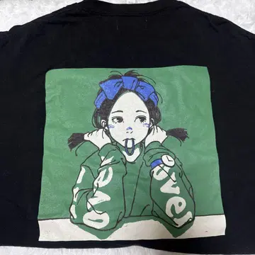 오버프린트 티셔츠