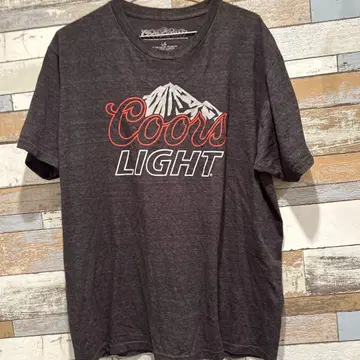 Coors Light 티셔츠 L 사이즈 다크 그레이