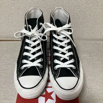 CONVERSE 하이컷 스니커즈 블랙 척 테일러