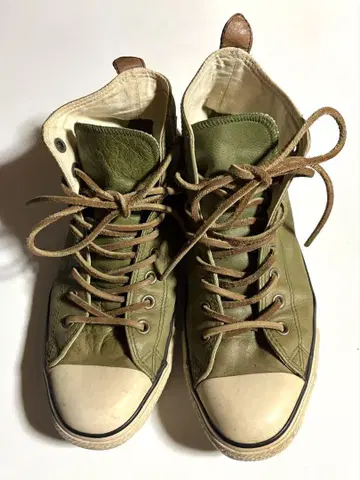 컨버스 올스타 가죽 size9 천연 가죽