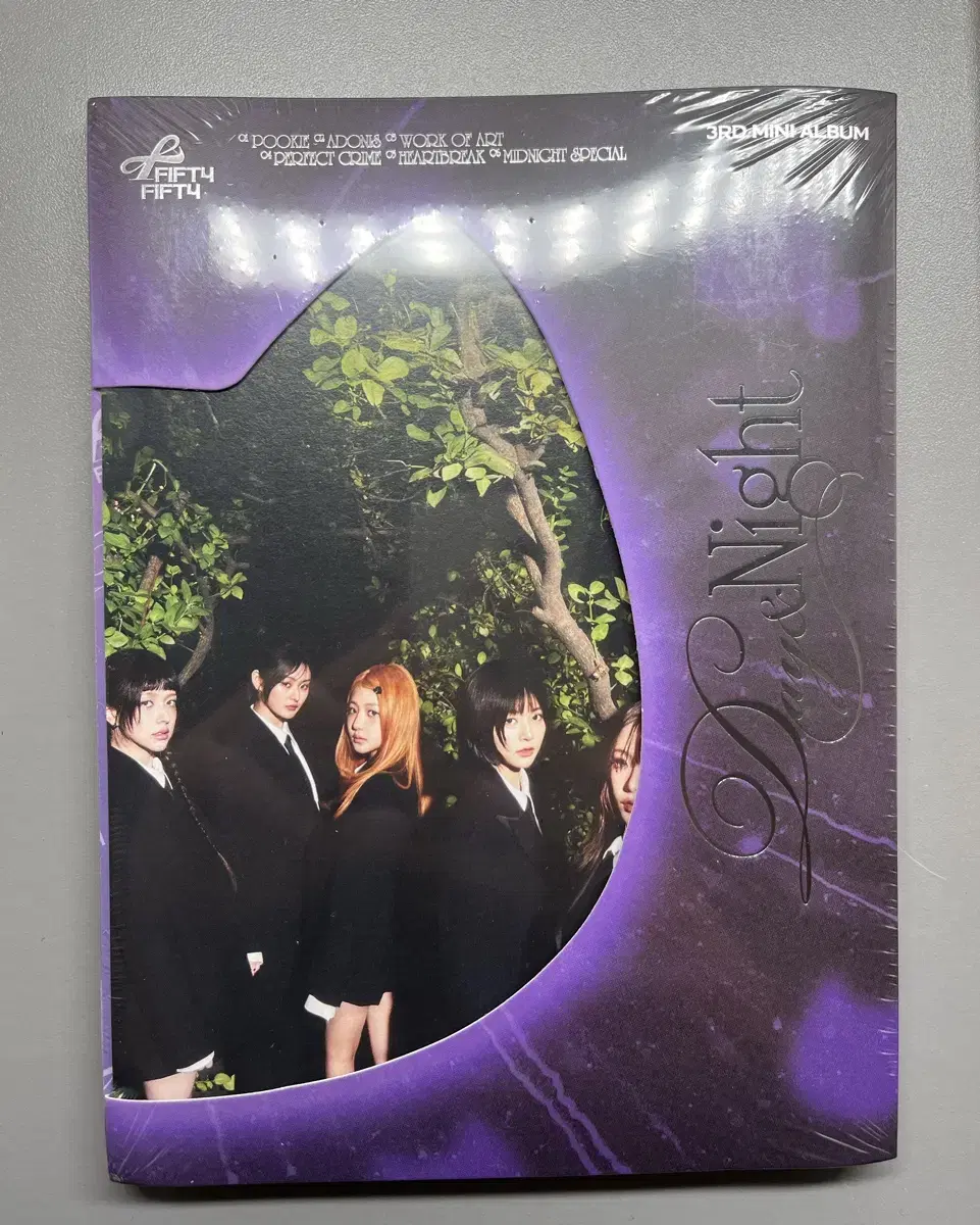피프티피프티 night 버전 미개봉 앨범