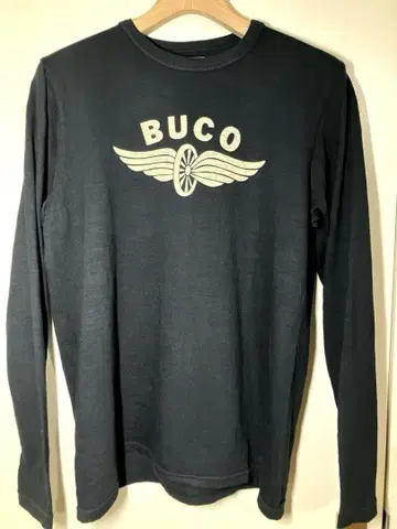BUCO 긴팔 티셔츠 블랙 리얼 맥코이 M 롱 T 바이커 L/S 새상품급