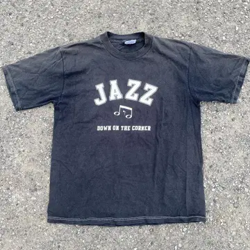 90s USA제 재즈 티셔츠 ALL SPORT 블랙 jazz 검정