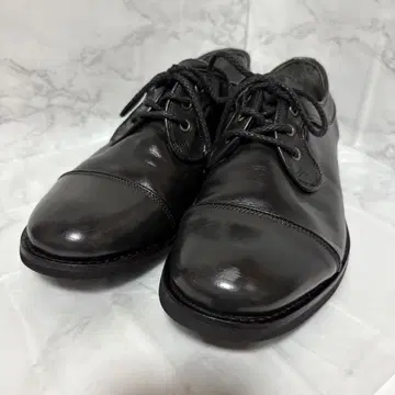 y060601 비카시 가죽 신발 블랙 끈 42