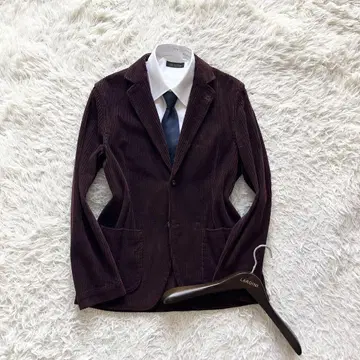 <>LARDINI 보르도 코듀로이 코튼 자켓 사이즈 M