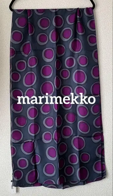 미사용 새상품 실크 스톨 marimekko