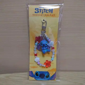 릴로 & 스티치 실사 영화 마스코트 비즈 스트랩 키링