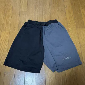 SEASON & REASON 바이컬러 팬츠 가볍고 편안한 오샹투 블록