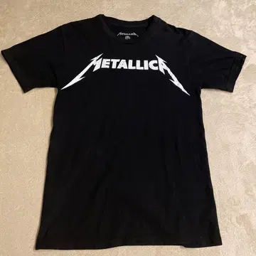 METALLICA 티셔츠 SM 사이즈 블랙