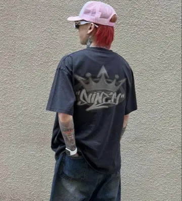 9090s 핑크 반팔 티셔츠