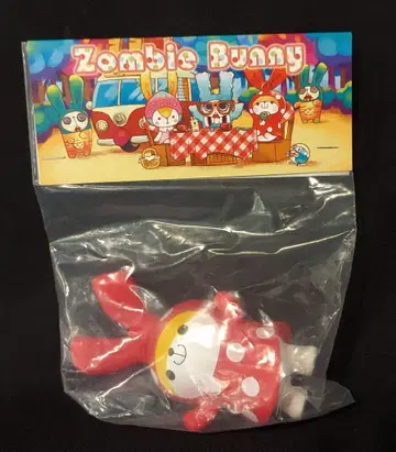 K2TOY Zombie Bunny 딸기 토끼 화이트 몰드/빨간색