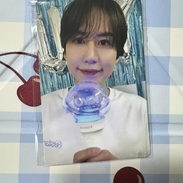 규현 응원봉 포카