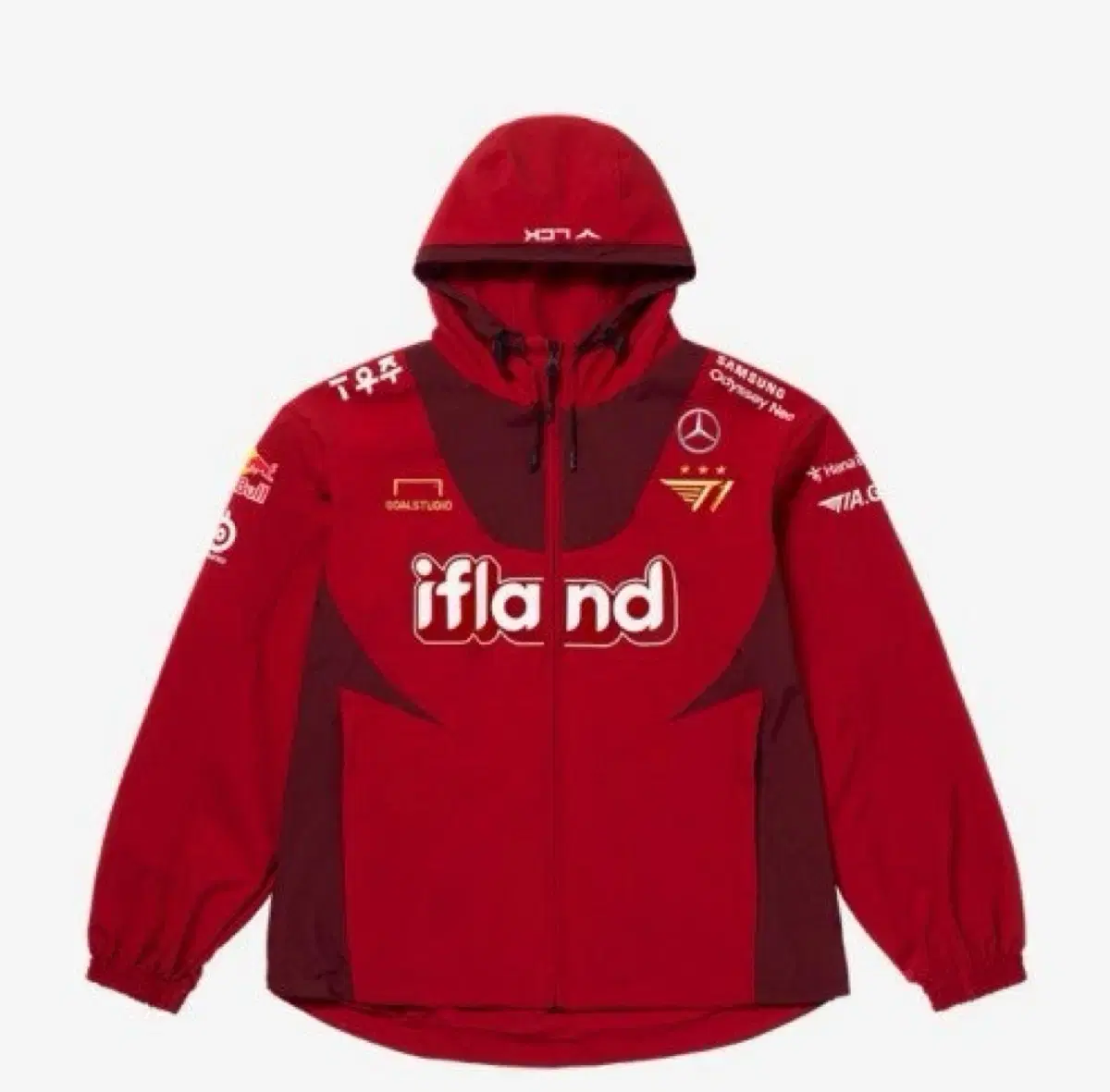 T1 Worlds Jacket Windbreaker New XL No Marking (Faker Sticker Soyou)