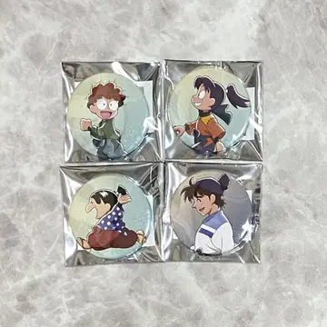 닌자 타마 란타로 모두 함께 걷는 단 캔뱃지 4개 세트