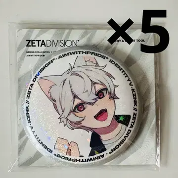제5인격 ZETA 카즈네코 kznk 홀로그램 캔뱃지 2023 가을