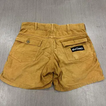 WILD THINGS 코듀로이 숏 팬츠 머스타드