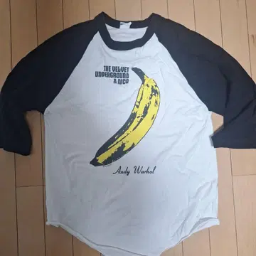 Velvet Underground 래글런 티셔츠 90s
