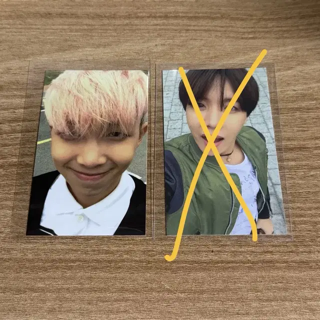 방탄 BTS 화양연화 pt.2 RM 남준 제이홉 호석 포카