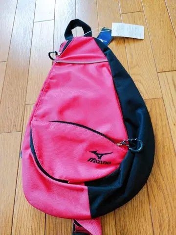 Mizuno 원 숄더백 핑크/블랙