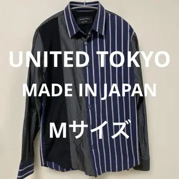 UNITED TOKYO 유나이티드 도쿄 스트라이프 셔츠 S 사이즈