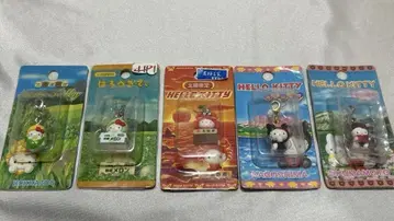 지역 특산품 키티 지퍼 스트랩 5개 묶음 판매