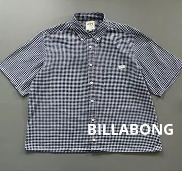 빌라봉 Billabong OLD 셔츠  짧은 기장  박스 컷  C-boy