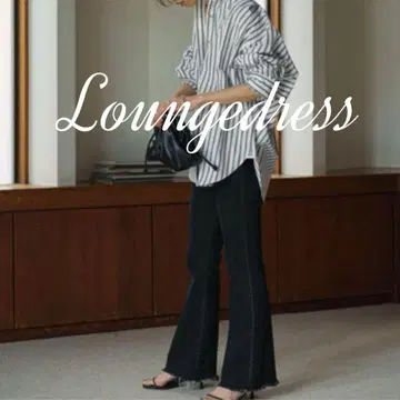 LOUNGEDRESS 플레어 데님 팬츠