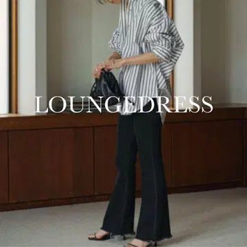 LOUNGEDRESS 플레어 데님 팬츠