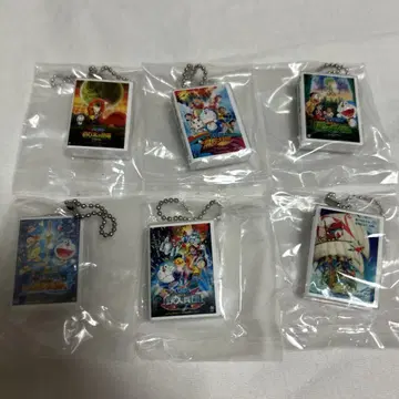 영화 도라에몽 DVD 미니어처 참 컬렉션 vol.2 가챠 6종