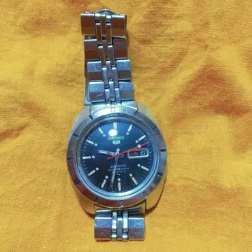 세이코 5 스포츠 자동 감기 블랙 다이얼 5126-8100