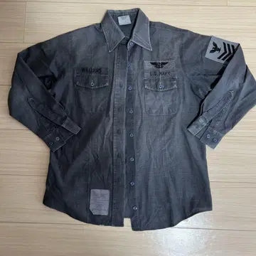 DSCP U.S. NAVY 긴팔 셔츠 그레이