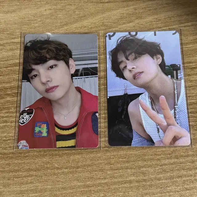 방탄 BTS 21 메모리즈 딥디 블레 태형 뷔 포카