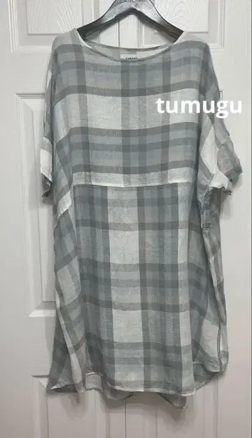 tumugu:  린넨 100% 원피스 일본제