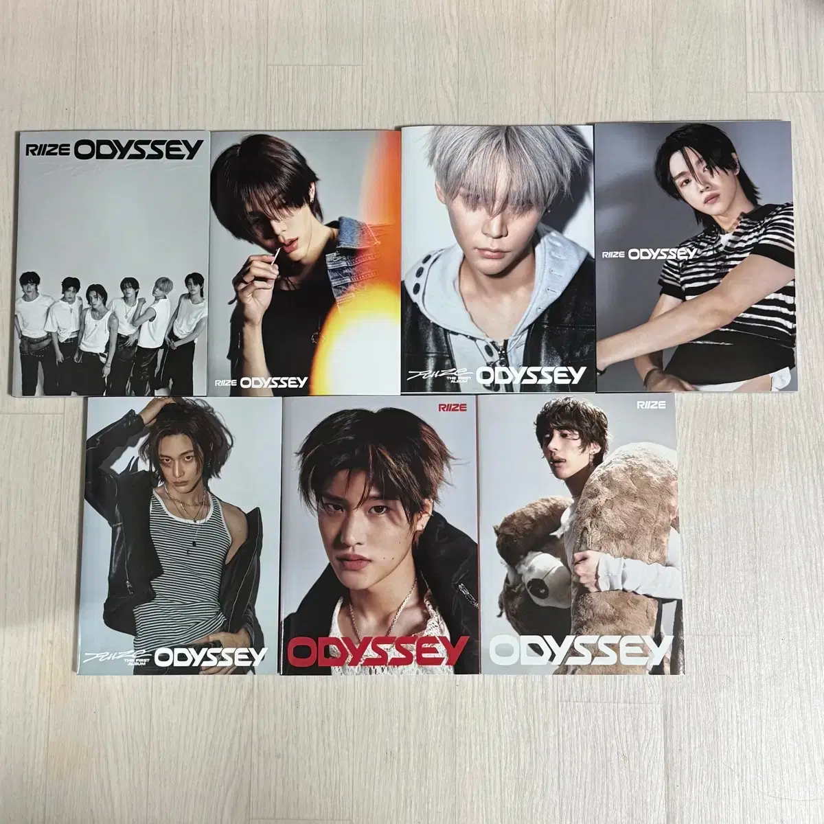 Riize Unsealed Album Photobook Odyssey Full Tarot Eunseok Chanwon Sohee Chanyoung