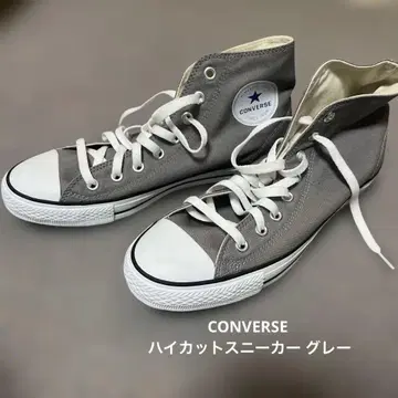 CONVERSE 하이컷 스니커즈 그레이