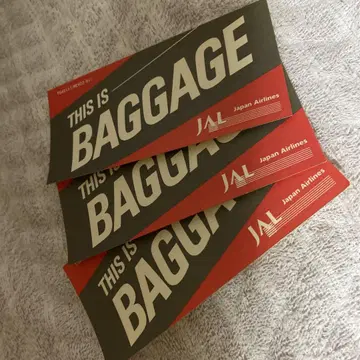 JAL 일본항공 baggage 스티커 3종 세트