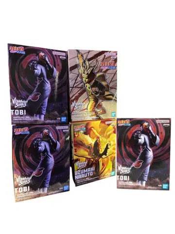 NARUTO 나루토 돌풍전 프라이스 피규어 4개 세트