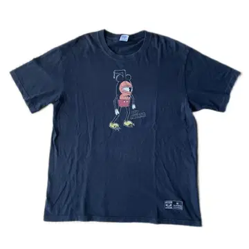 TOY MACHINE 토이 머신 티셔츠 XL 블랙