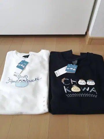 미사용 새상품 치이카와 (먼작귀) 콜라보 트레이닝복 2종 세트 지유 GU