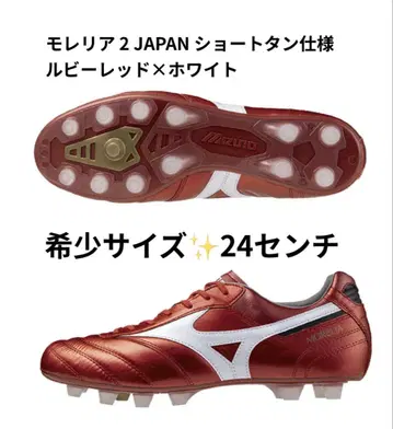 신상품 최신 초레어 한정 컬러 미즈노 모레리아 2 JAPAN 40주년