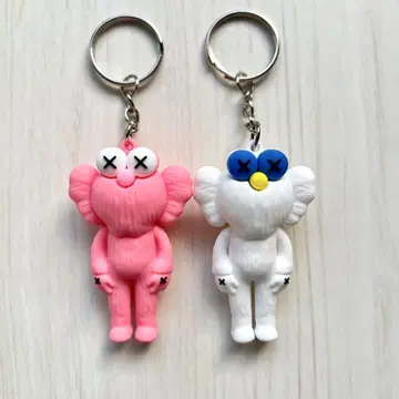 KAWS 카우스 러버 피규어 키링 세트