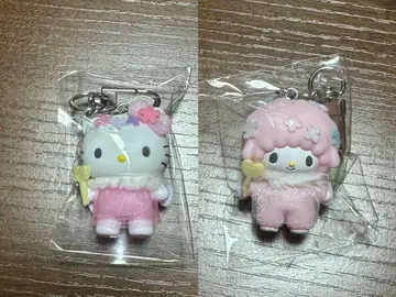 산리오 키티 피아노 치비토모 천사와 악마 2개 세트