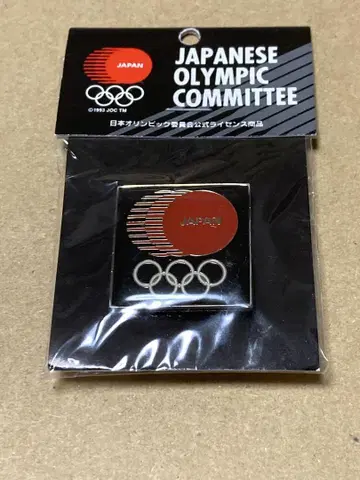 일본 올림픽 위원회 JOC 핀 배지 블랙
