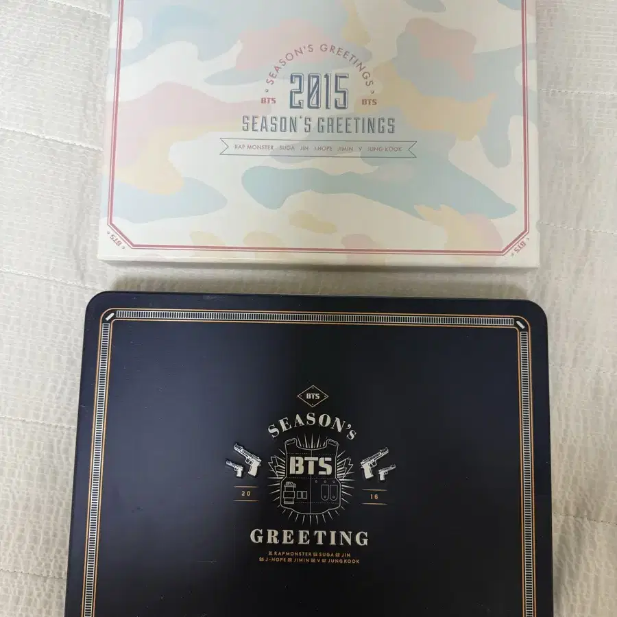 BTS SEASON'S GREETINGS 2015 2016 ボックスセット BTS Bangtan Boys 2015 Season Greetings Full Set Limited Rare