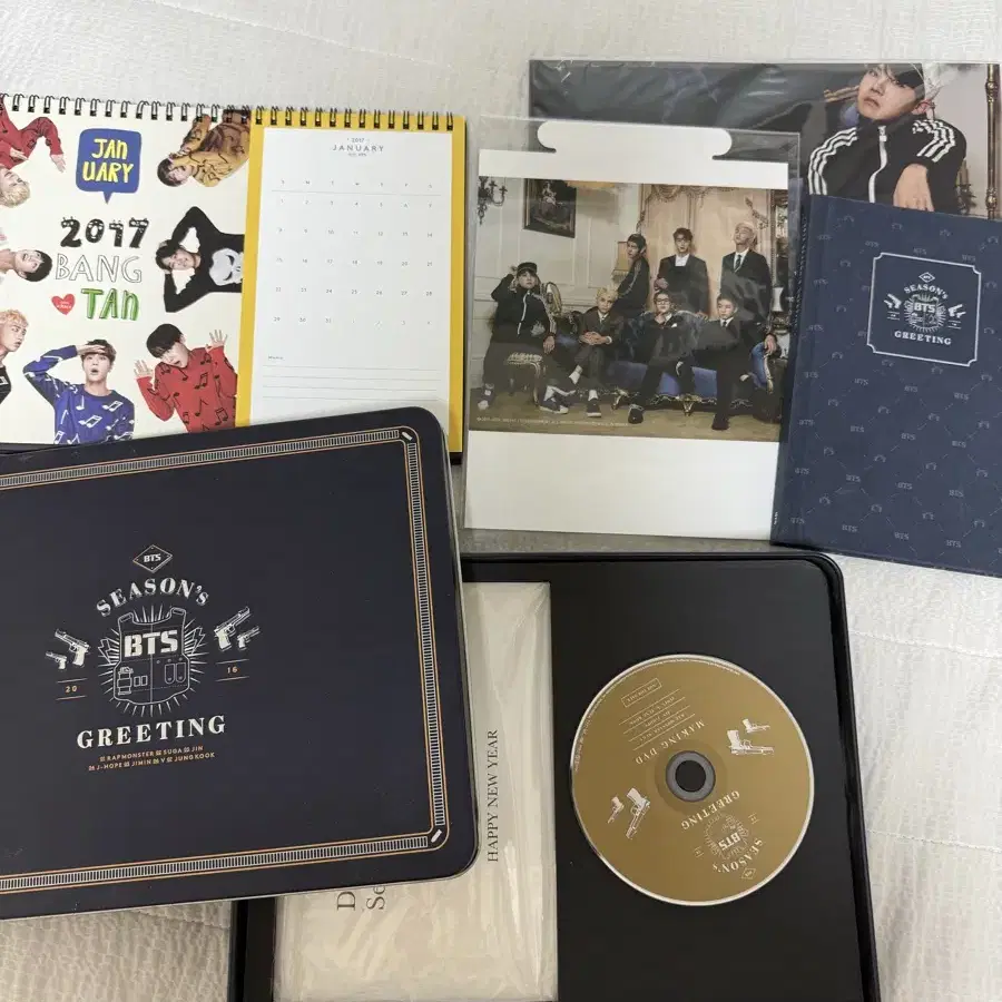 BTS SEASON'S GREETINGS 2015 2016 ボックスセット BTS Bangtan Boys 2015 Season Greetings Full Set Limited Rare